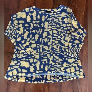 Nally & Millie blue and yellow tunic (One Size)